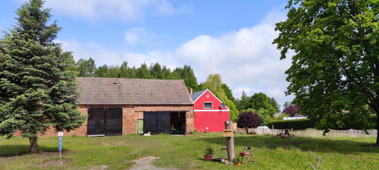 Ferienwohnung & Campingplatz Vor Dem Berg Heideblick ภายนอก รูปภาพ